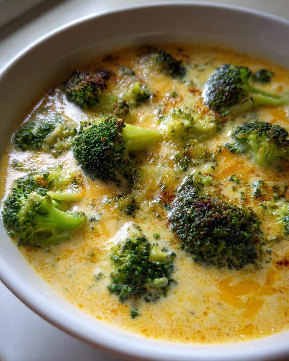 Broccoli Cheddar Soup - detail 4