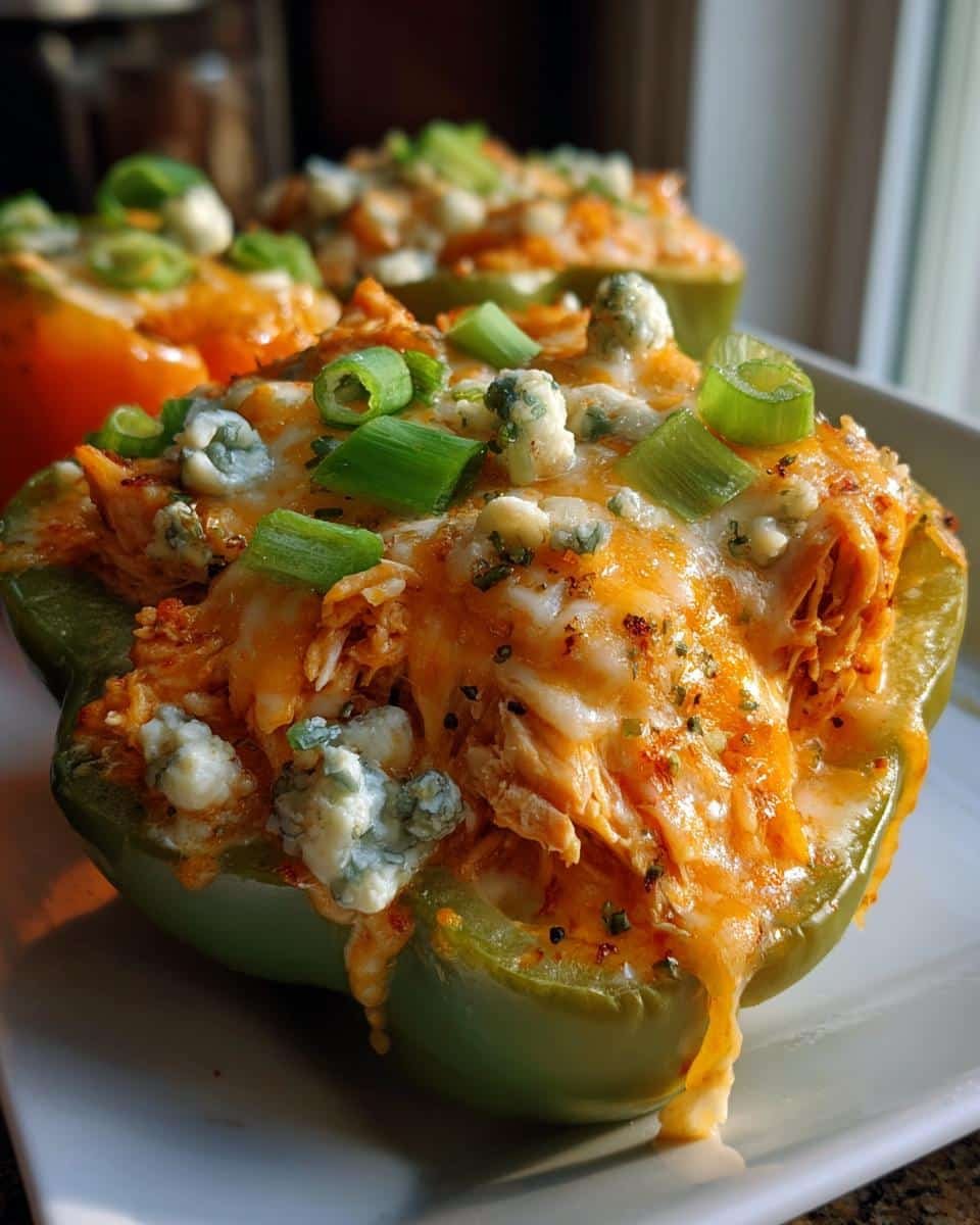 Buffalo Chicken Stuffed Peppers - detail 1