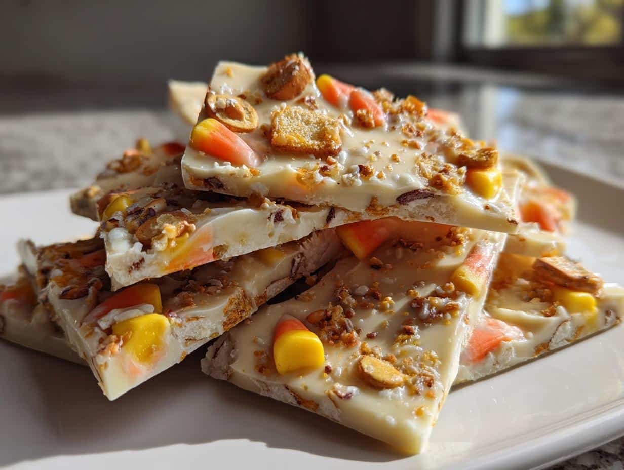 15-Minute Candy Corn Bark: Magical Halloween Treat