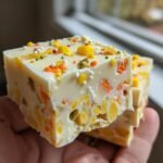 Candy Corn Fudge