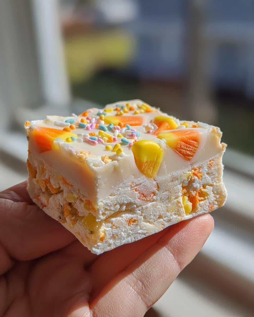 Candy Corn Fudge - detail 1