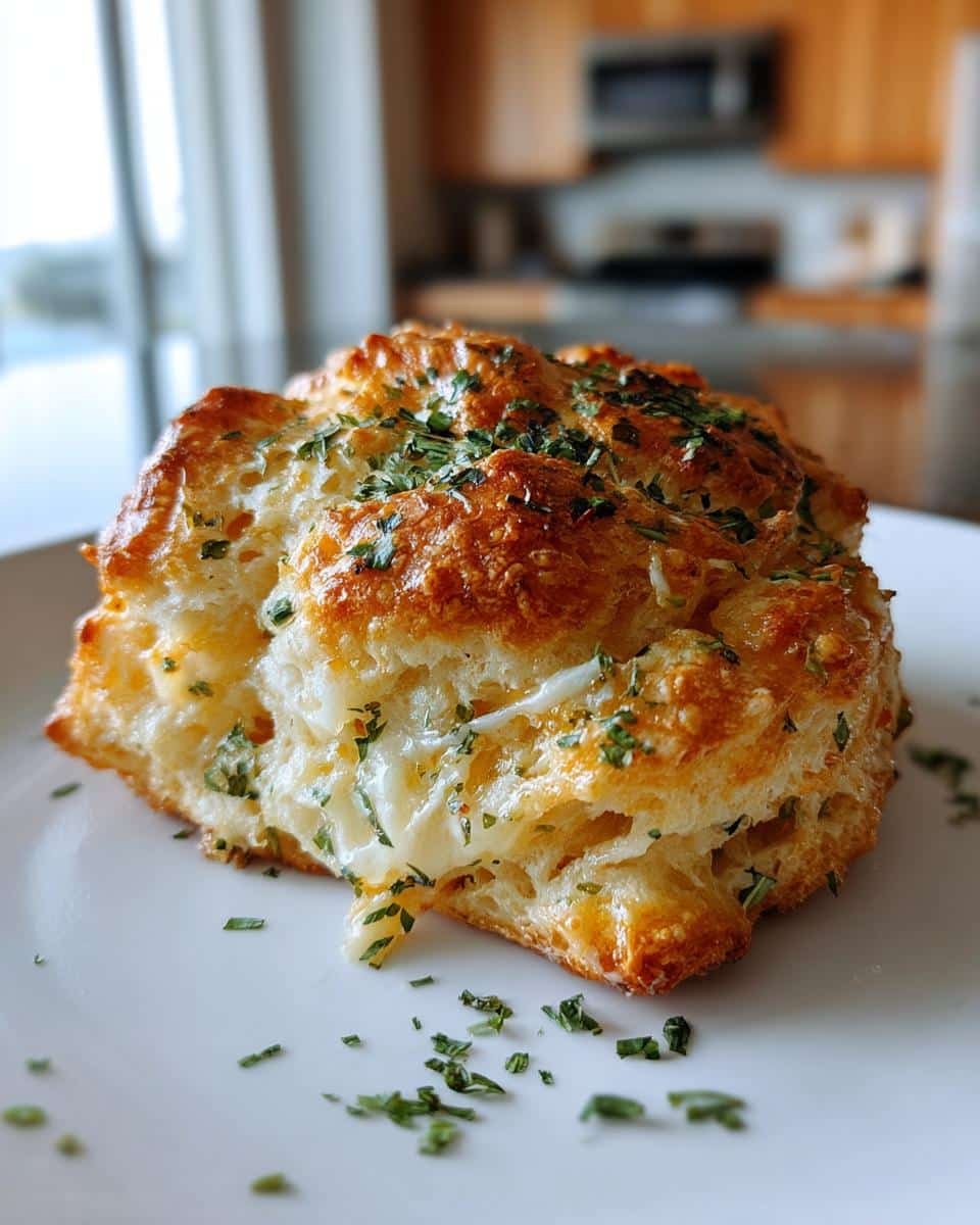 Cheddar Garlic Biscuits - detail 1