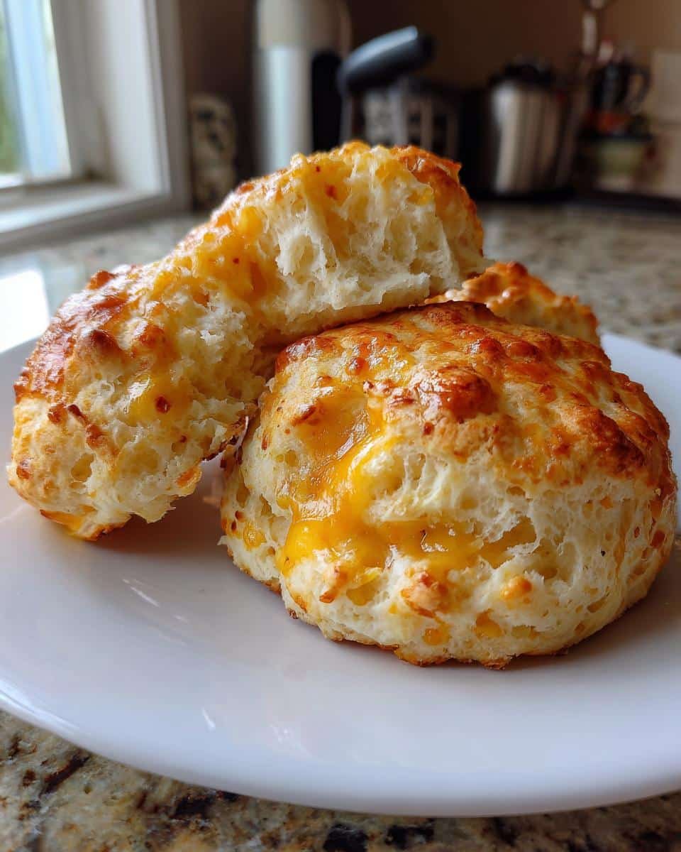Cheddar Garlic Biscuits - detail 1