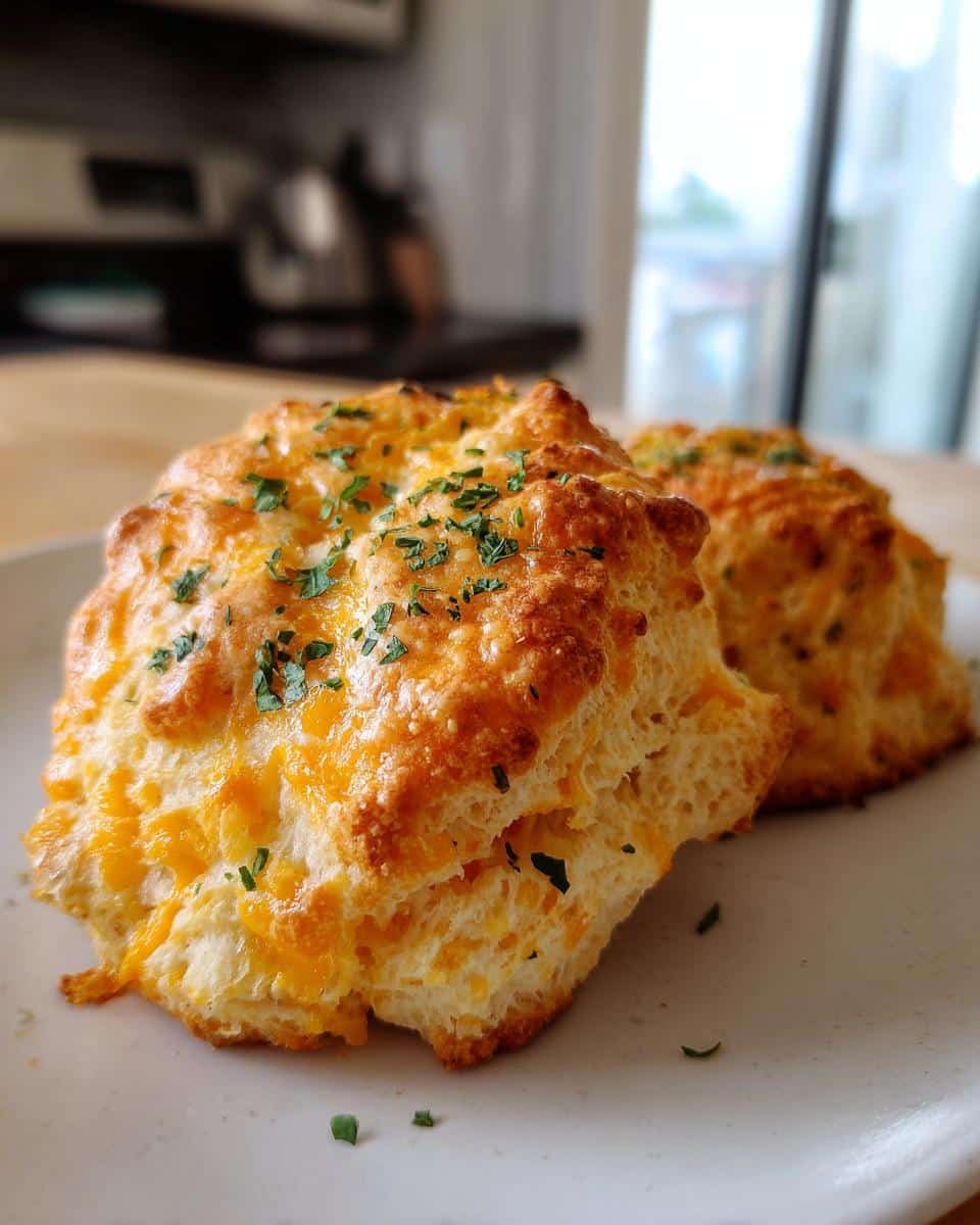 Cheddar Garlic Biscuits - detail 2