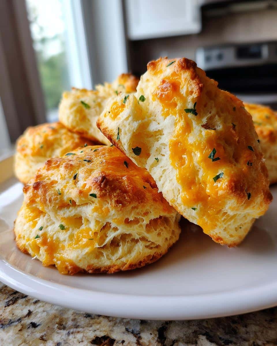 Cheddar Garlic Biscuits - detail 2