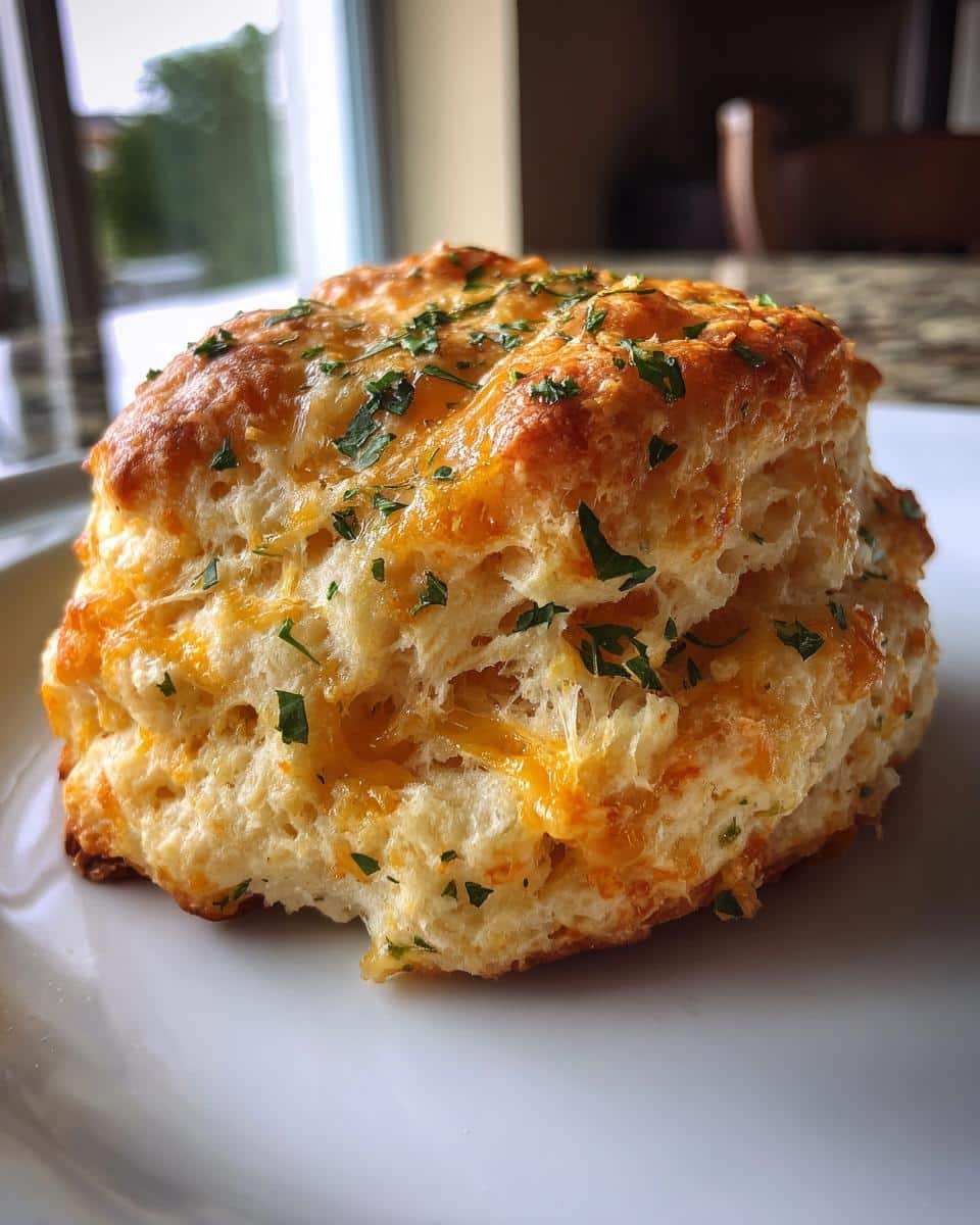 Cheddar Garlic Biscuits - detail 3