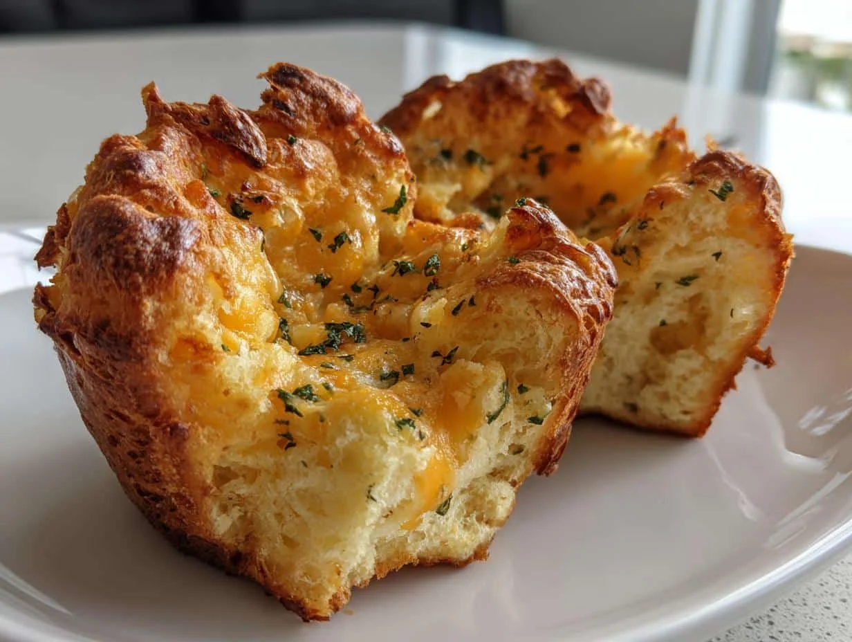 Effortless 10-Minute Cheese and Herb Popovers Recipe for Perfection