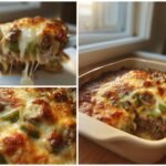 Cheesy Low-Carb Philly Casserole