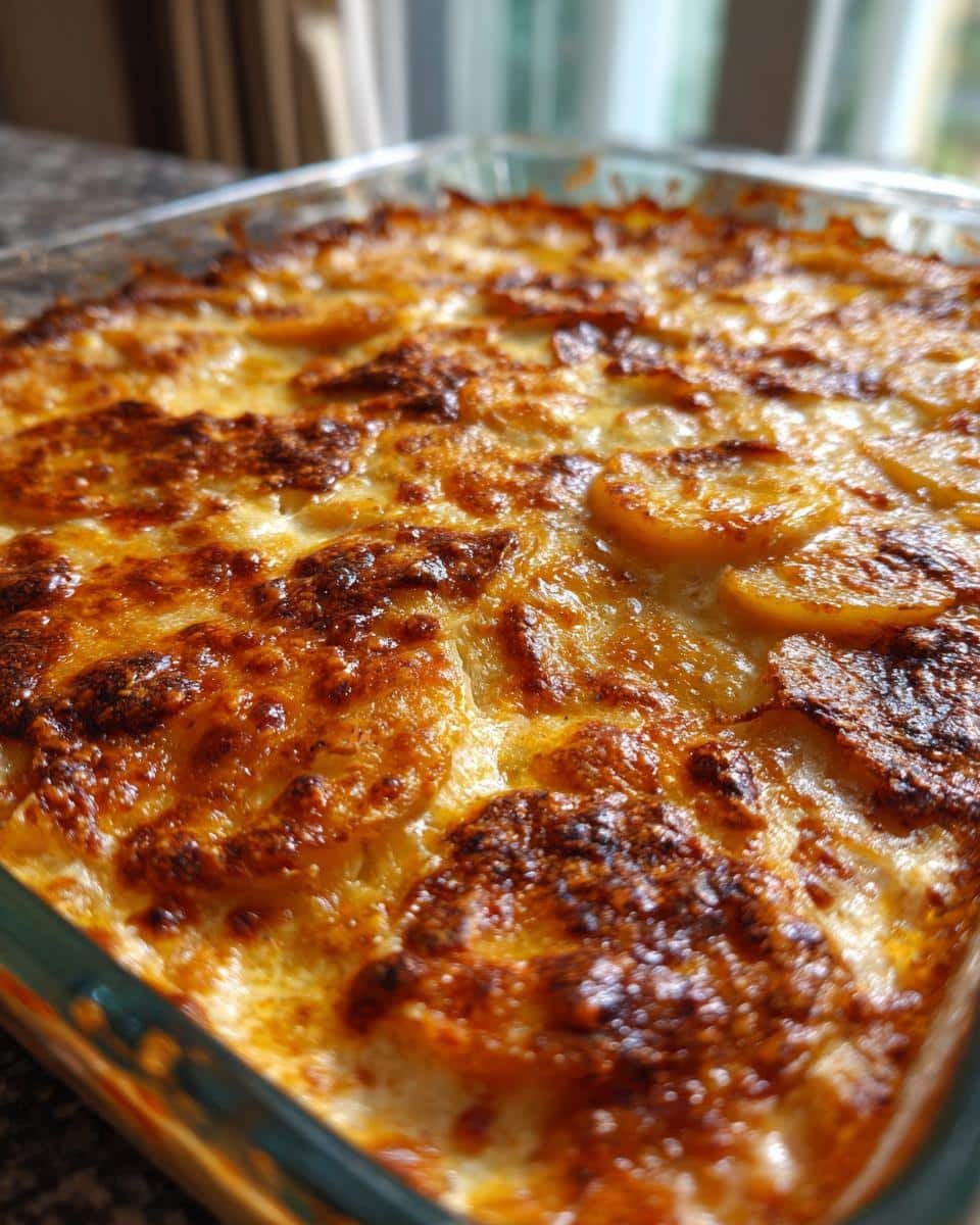 Cheesy Scalloped Potatoes - detail 1