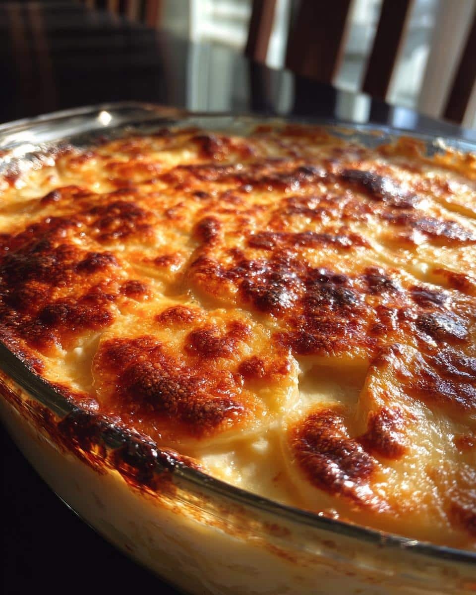 Cheesy Scalloped Potatoes - detail 2