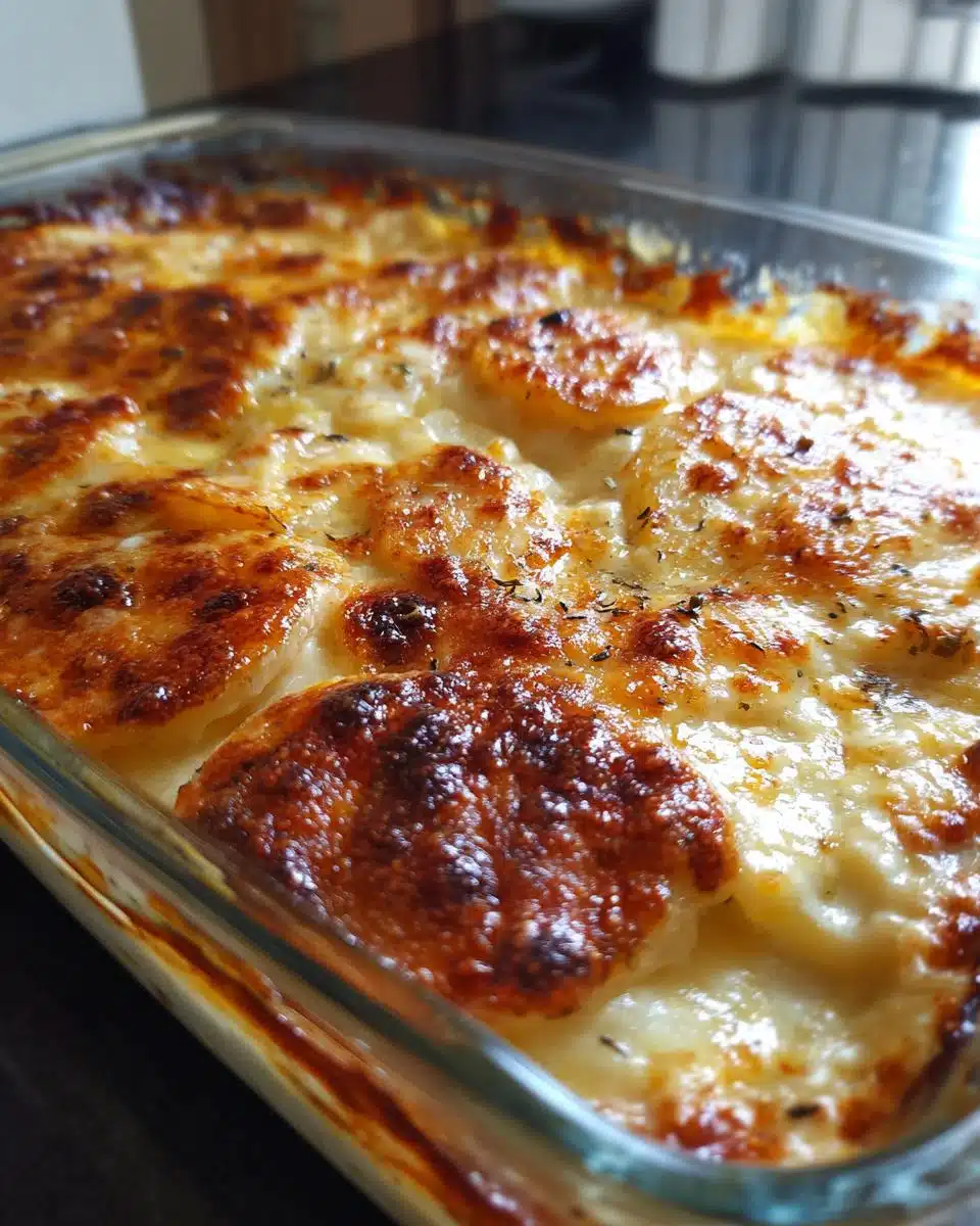Cheesy Scalloped Potatoes - detail 3