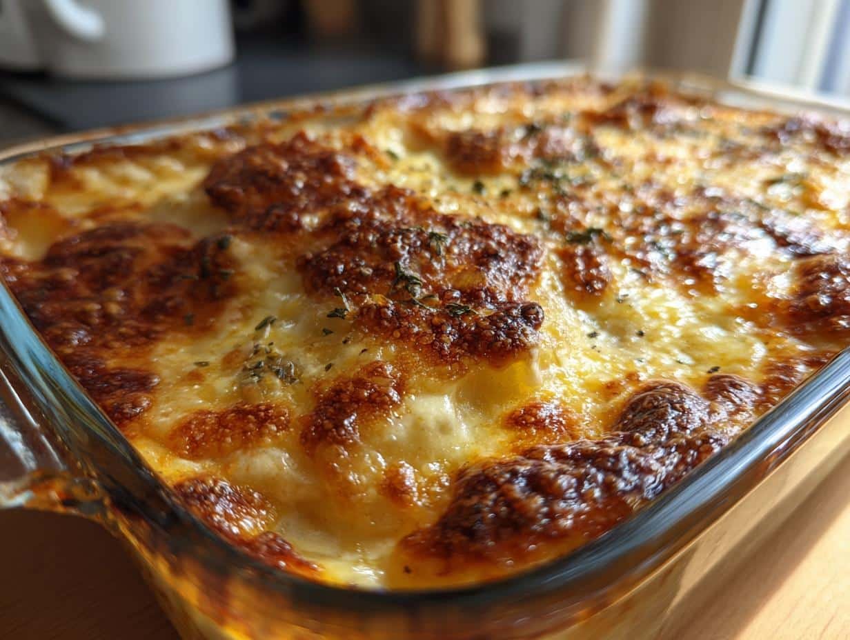 Irresistible 4-Ingredient Cheesy Scalloped Potatoes You’ll Crave