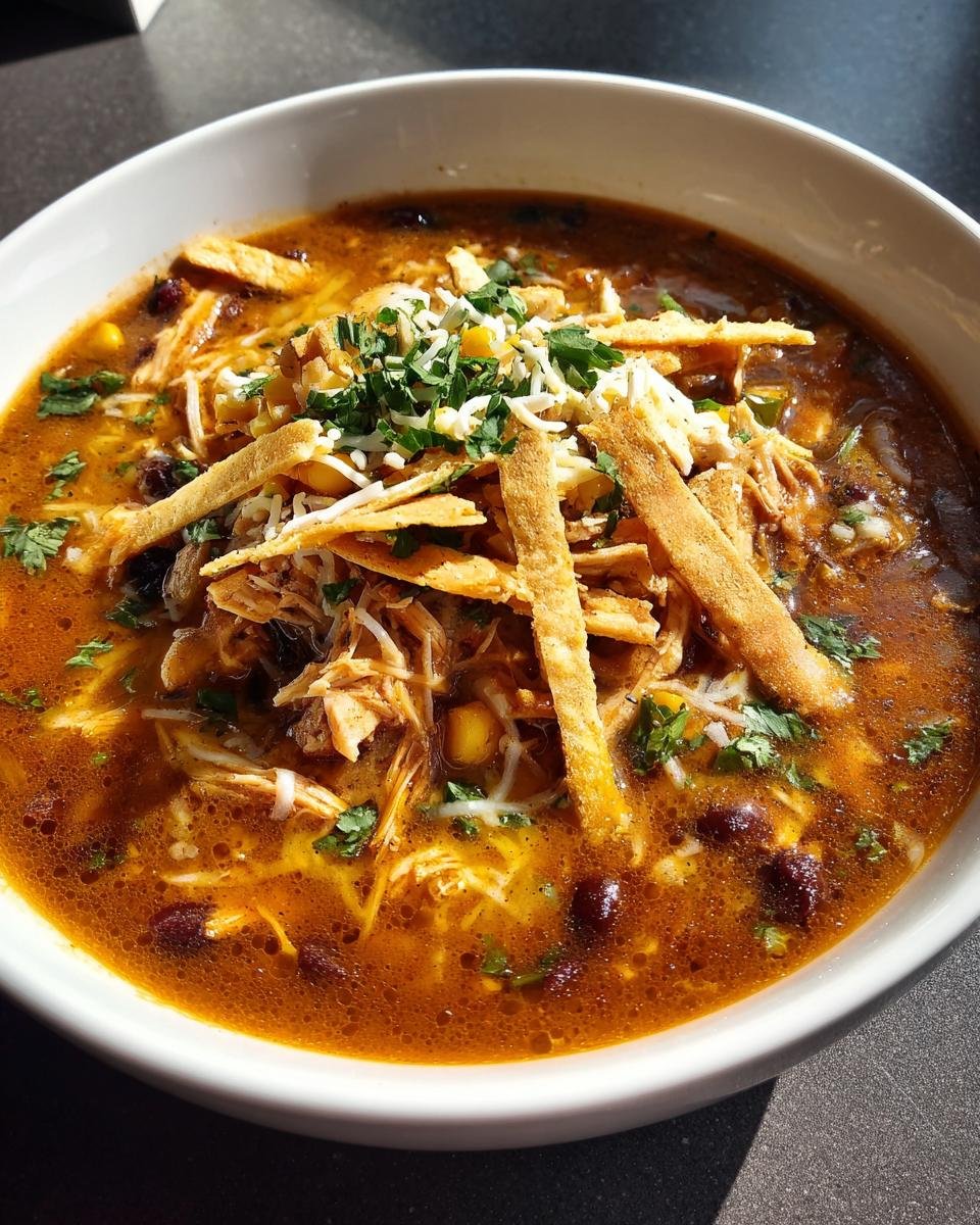 Chicken Enchilada Soup - detail 1