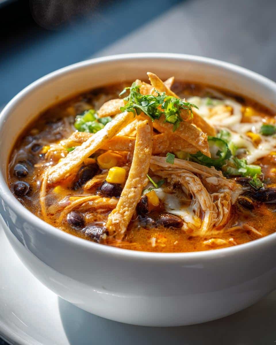 Chicken Enchilada Soup - detail 2