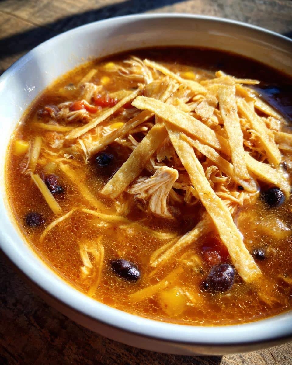 Chicken Enchilada Soup - detail 3