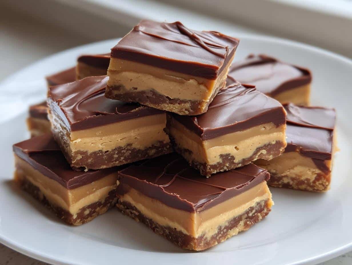 5-Ingredient Chocolate Peanut Butter Fudge That Melts Hearts