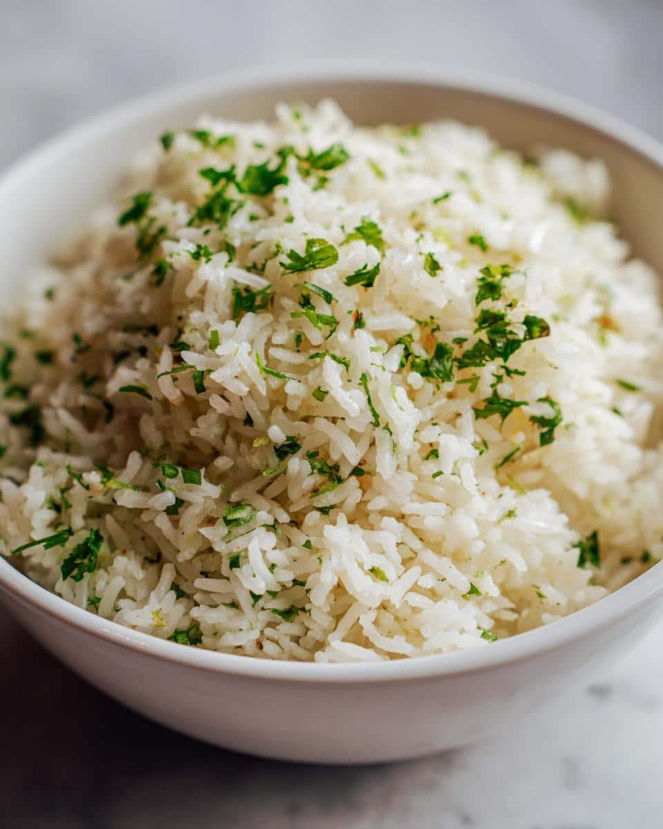 Cilantro Lime Rice - detail 2