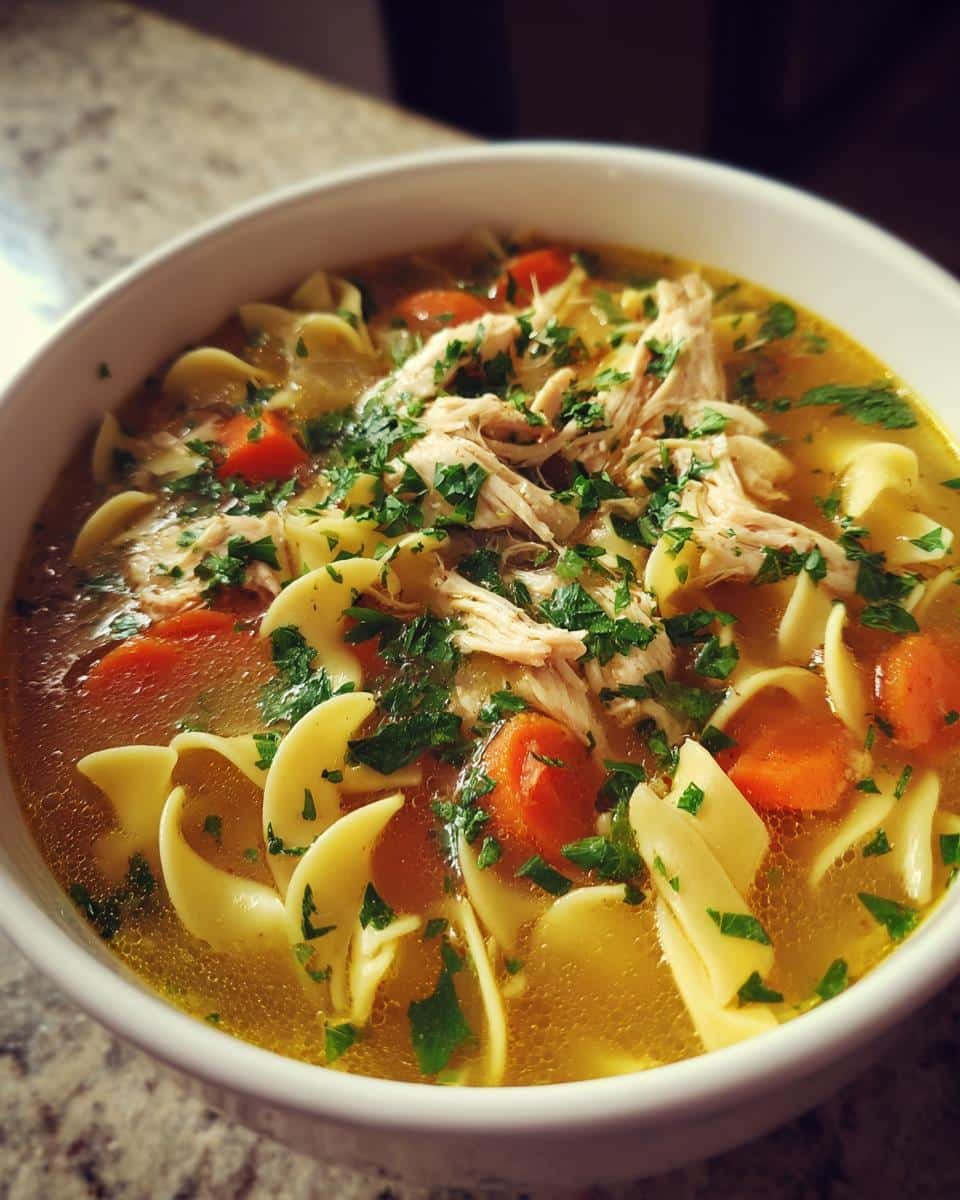 Classic Chicken Noodle Soup - detail 1