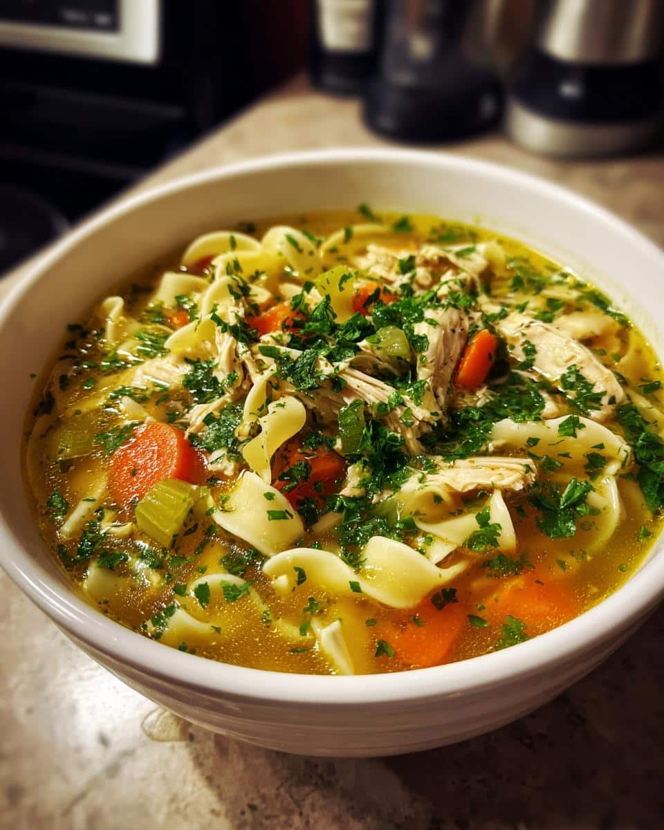 Classic Chicken Noodle Soup - detail 2