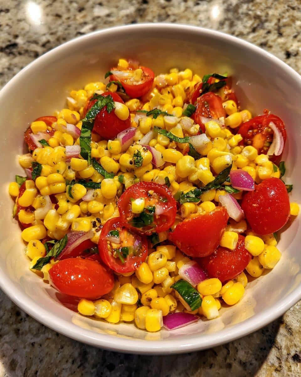 Corn and Tomato Salad - detail 1