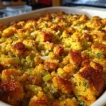 Cornbread Stuffing with Jalapeño