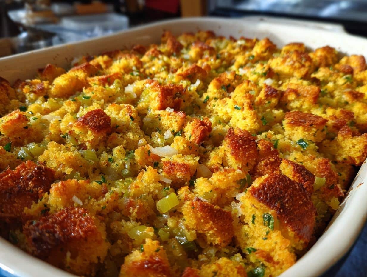 Spicy Jalapeño Cornbread Stuffing: A Bold 30-Minute Masterpiece