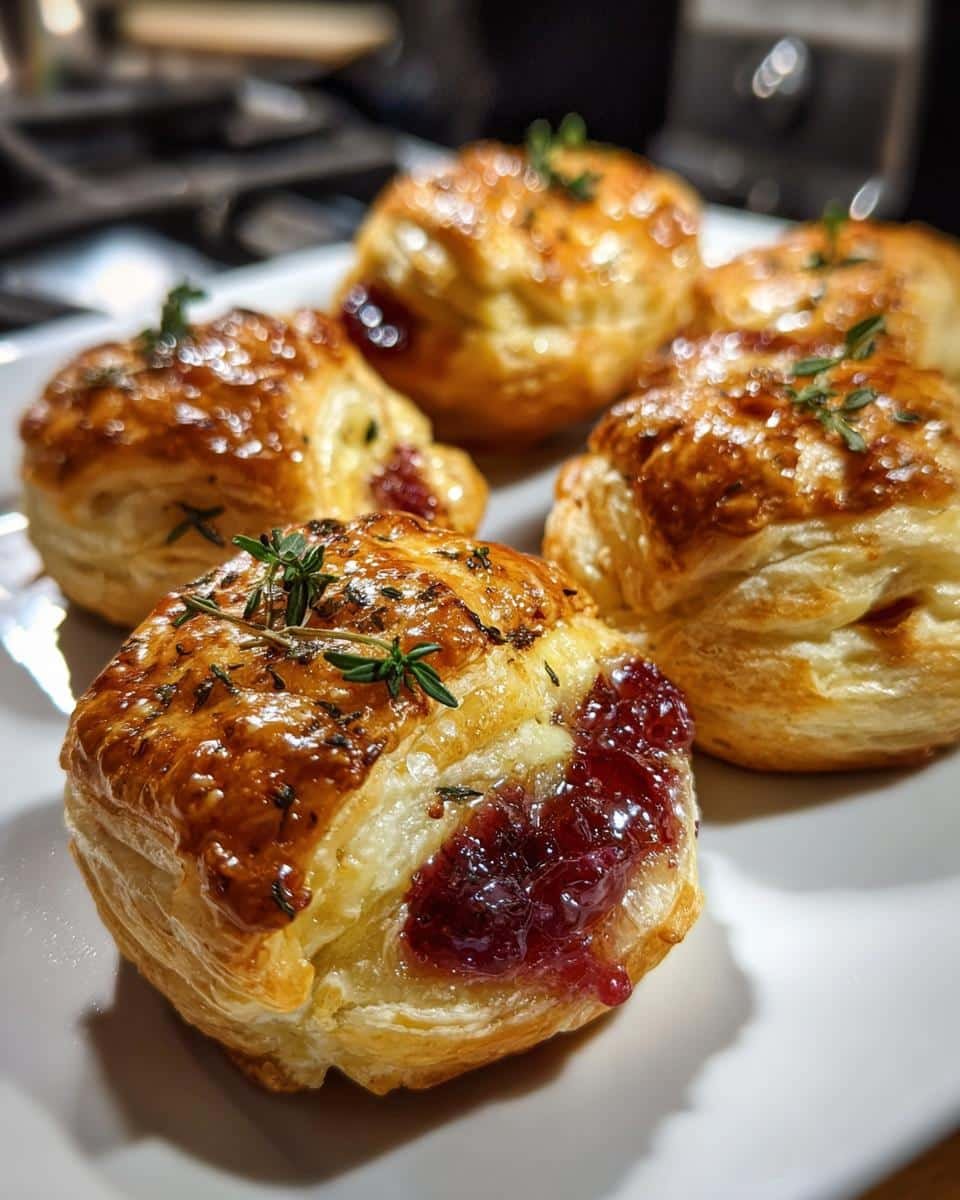 Cranberry Brie Bites - detail 3