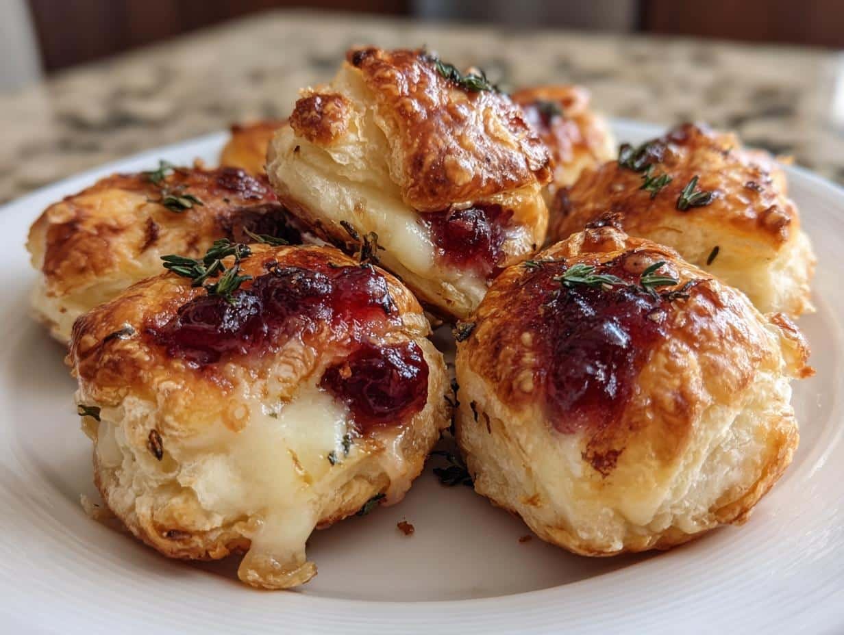 Irresistible 30-Minute Cranberry Brie Bites That Wow Crowds