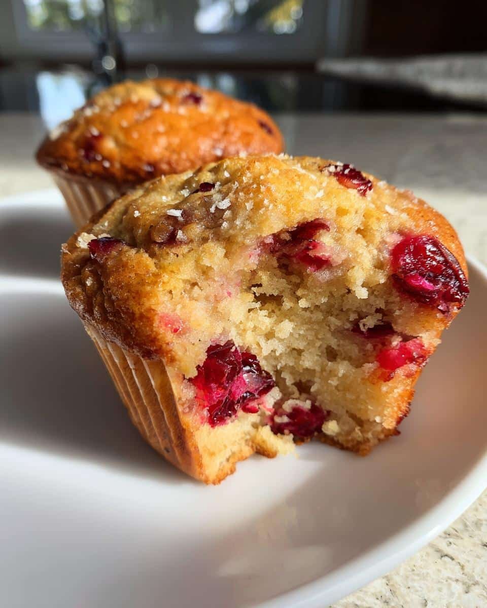 Cranberry Orange Muffins - detail 2