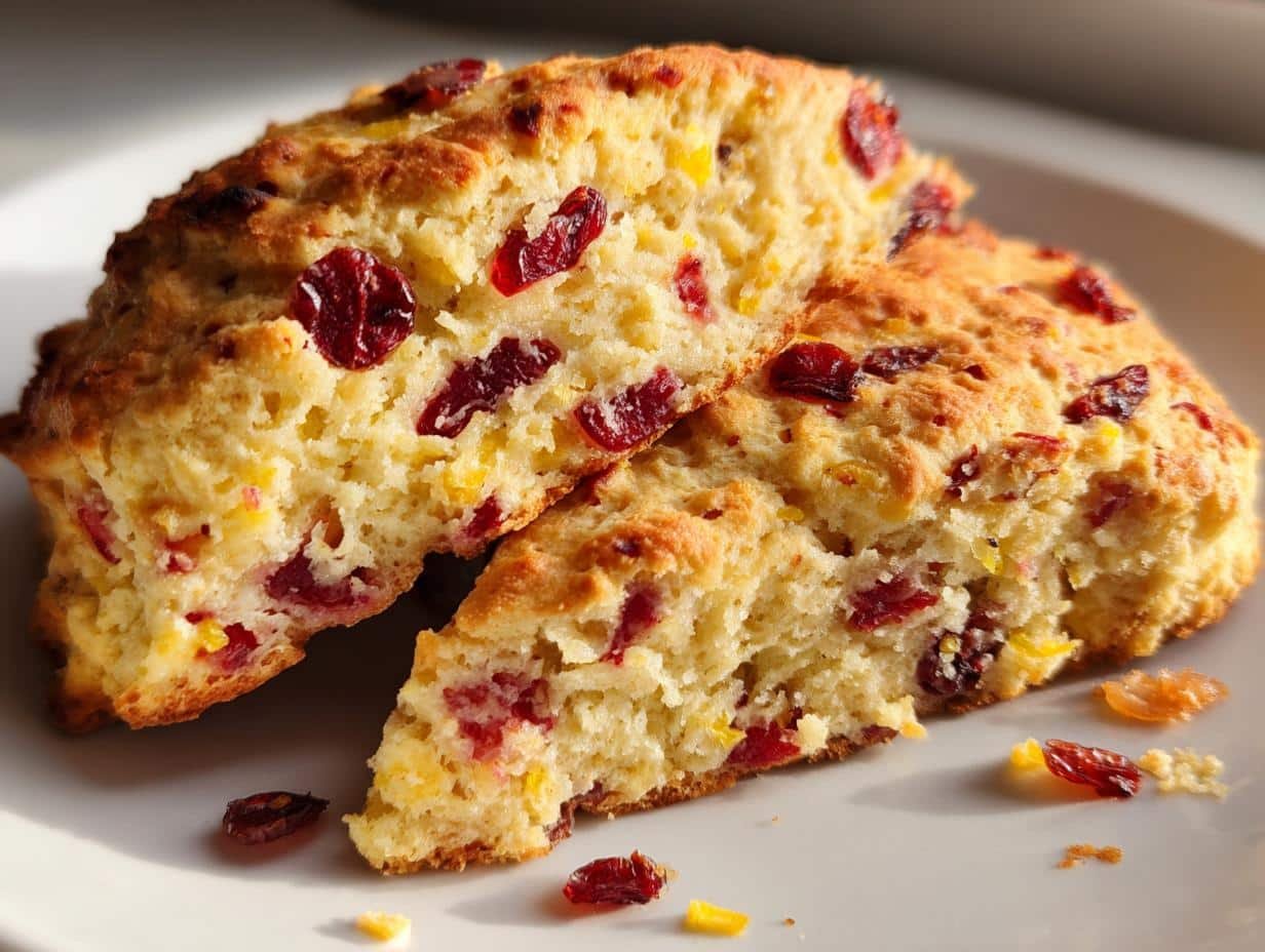 Cranberry Orange Scones - detail 1
