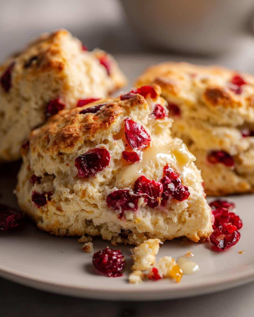 Cranberry Orange Scones - detail 3