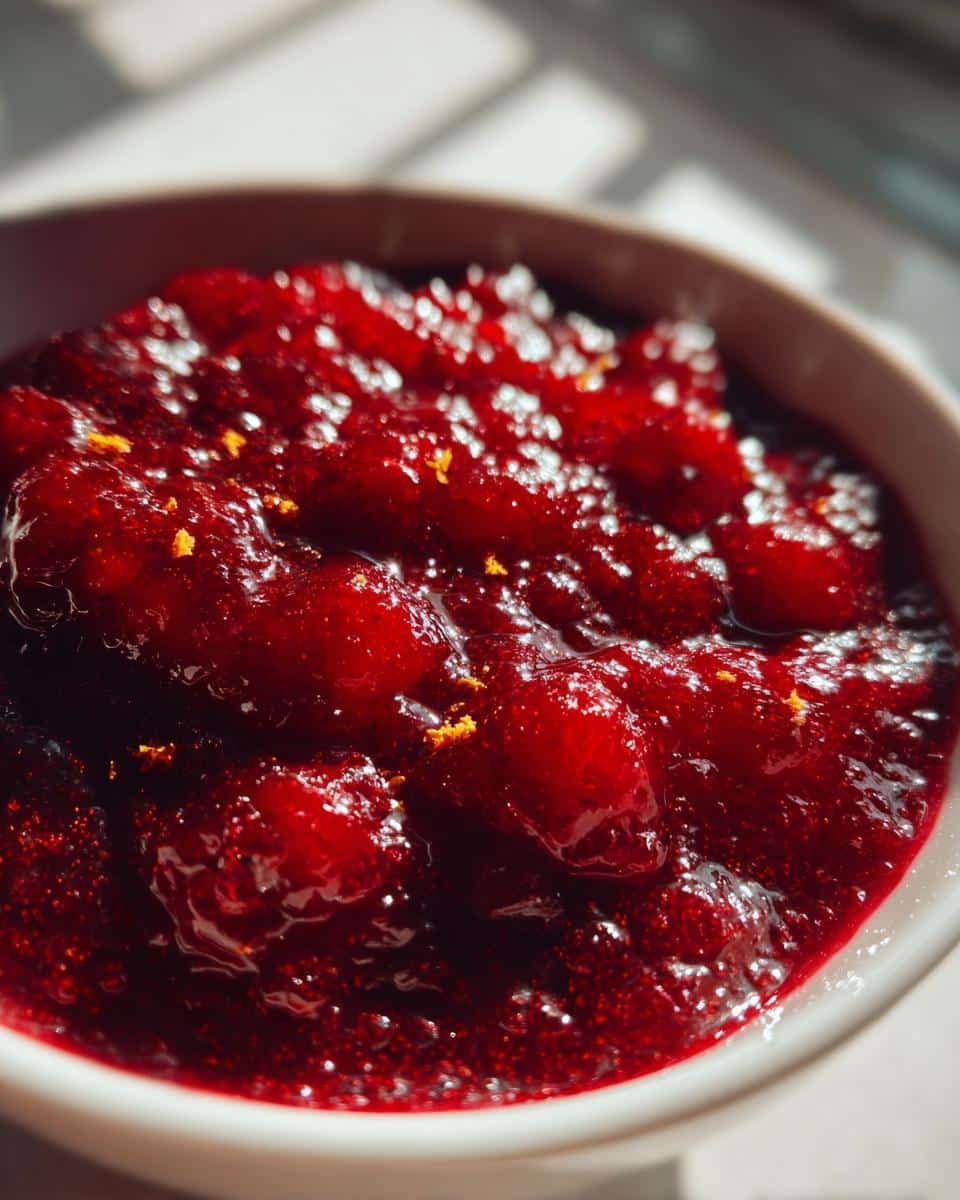Cranberry Sauce with Orange Zest - detail 1
