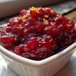 Cranberry Sauce with Orange Zest
