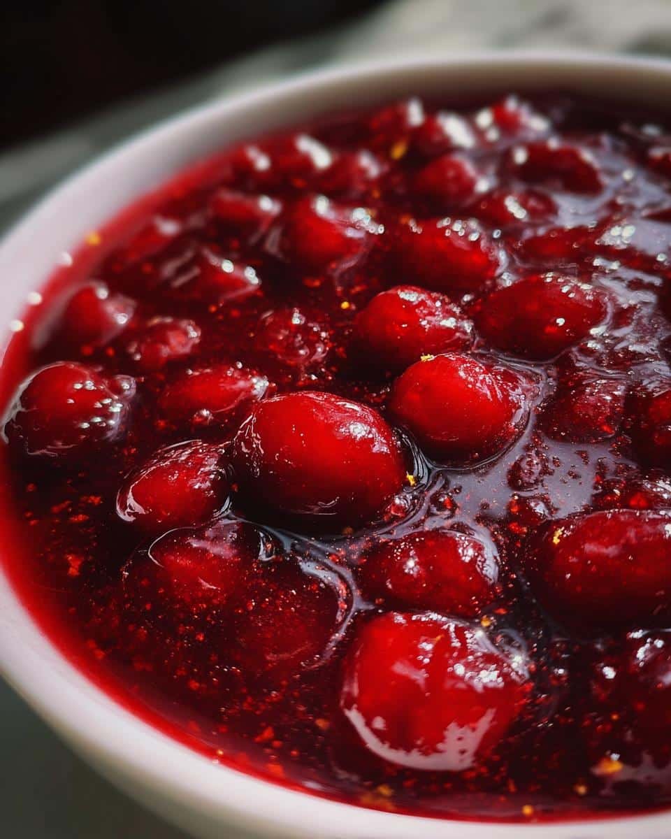 Cranberry Sauce with Orange Zest - detail 3
