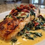 Creamy Tuscan Salmon (Low-Carb)