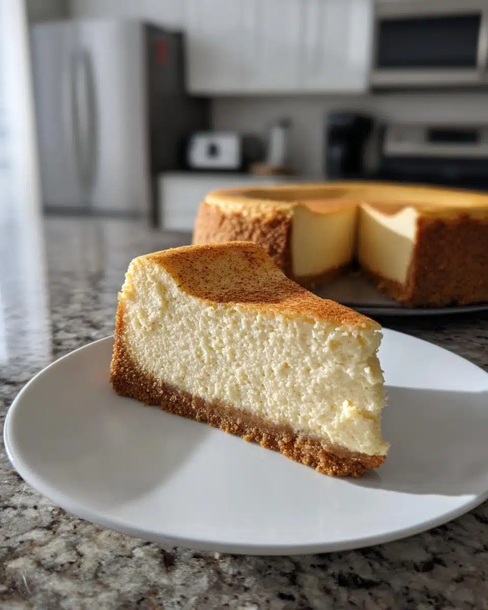 Eggnog Cheesecake - detail 2