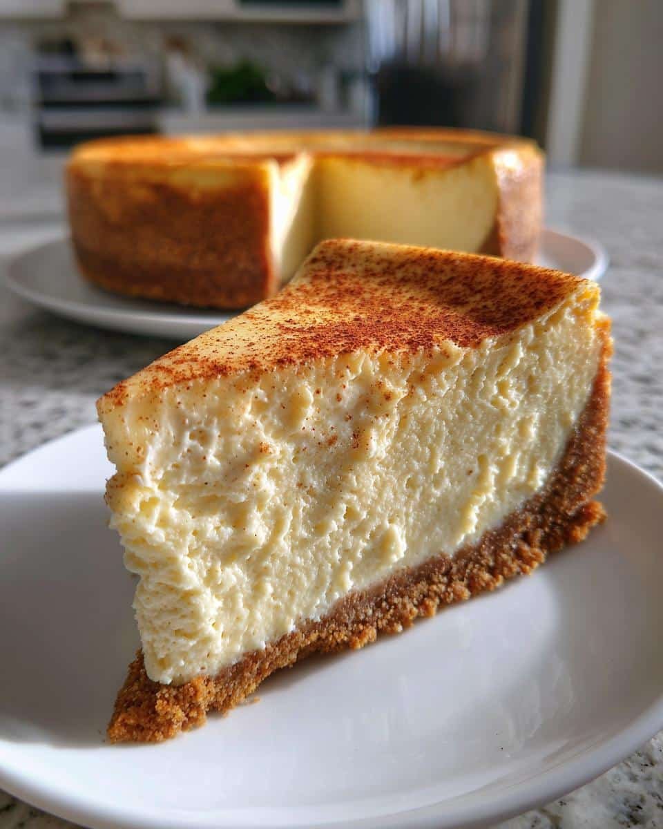 Eggnog Cheesecake - detail 3