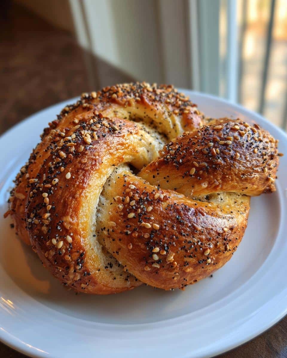 Everything Bagel Bread Twists - detail 1