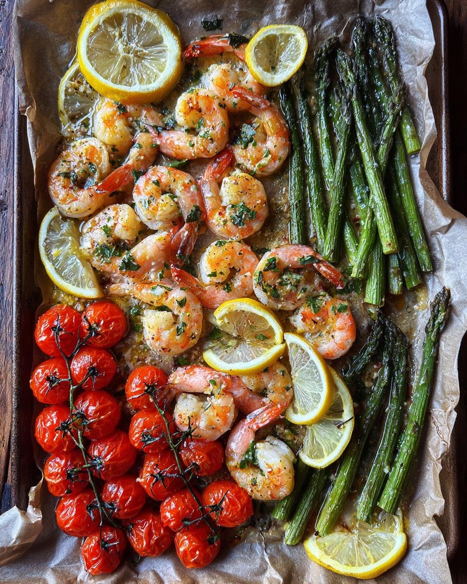 Garlic Butter Shrimp Sheet Pan - detail 2