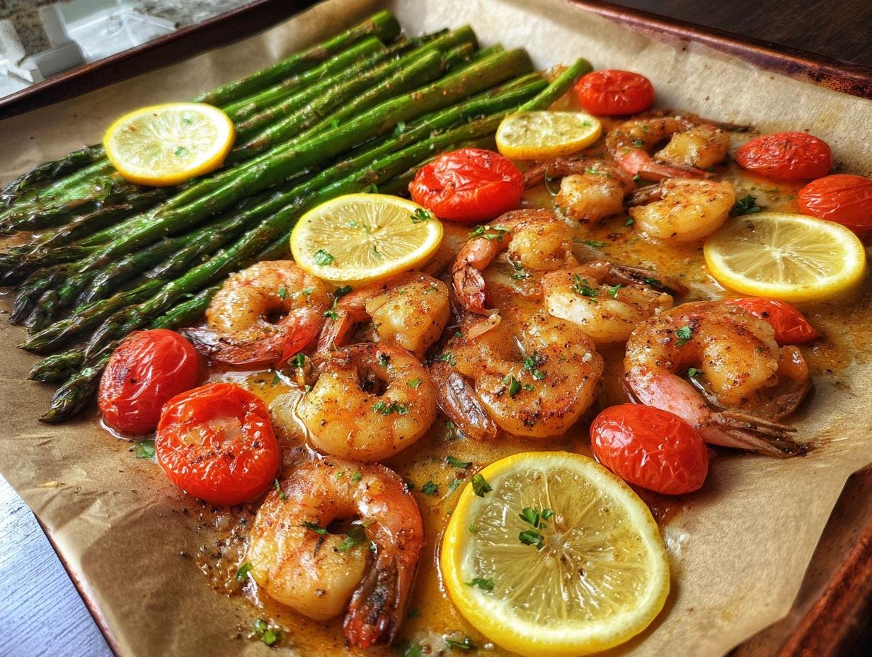 25-Minute Garlic Butter Shrimp Sheet Pan – Insanely Delicious