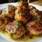 Garlic Butter Turkey Meatballs