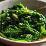 Garlic Sautéed Spinach