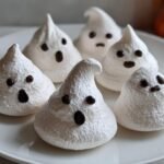 Ghost Meringue Cookies