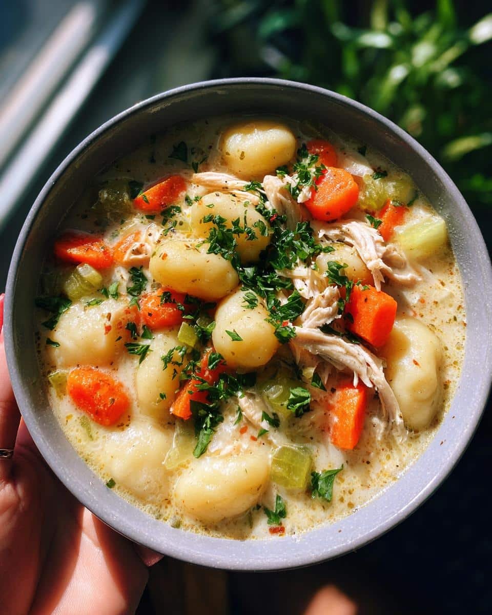 Gnocchi Chicken Soup - detail 3