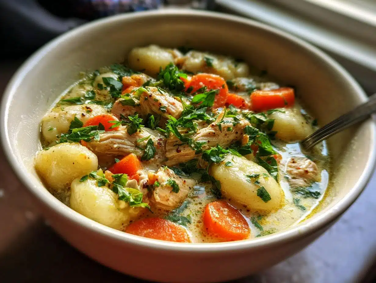35-Minute Gnocchi Chicken Soup: Irresistible Creamy Comfort