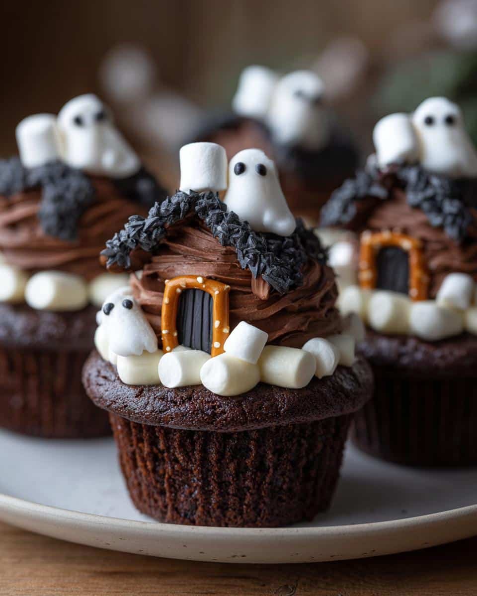 Haunted House Cupcakes - detail 2