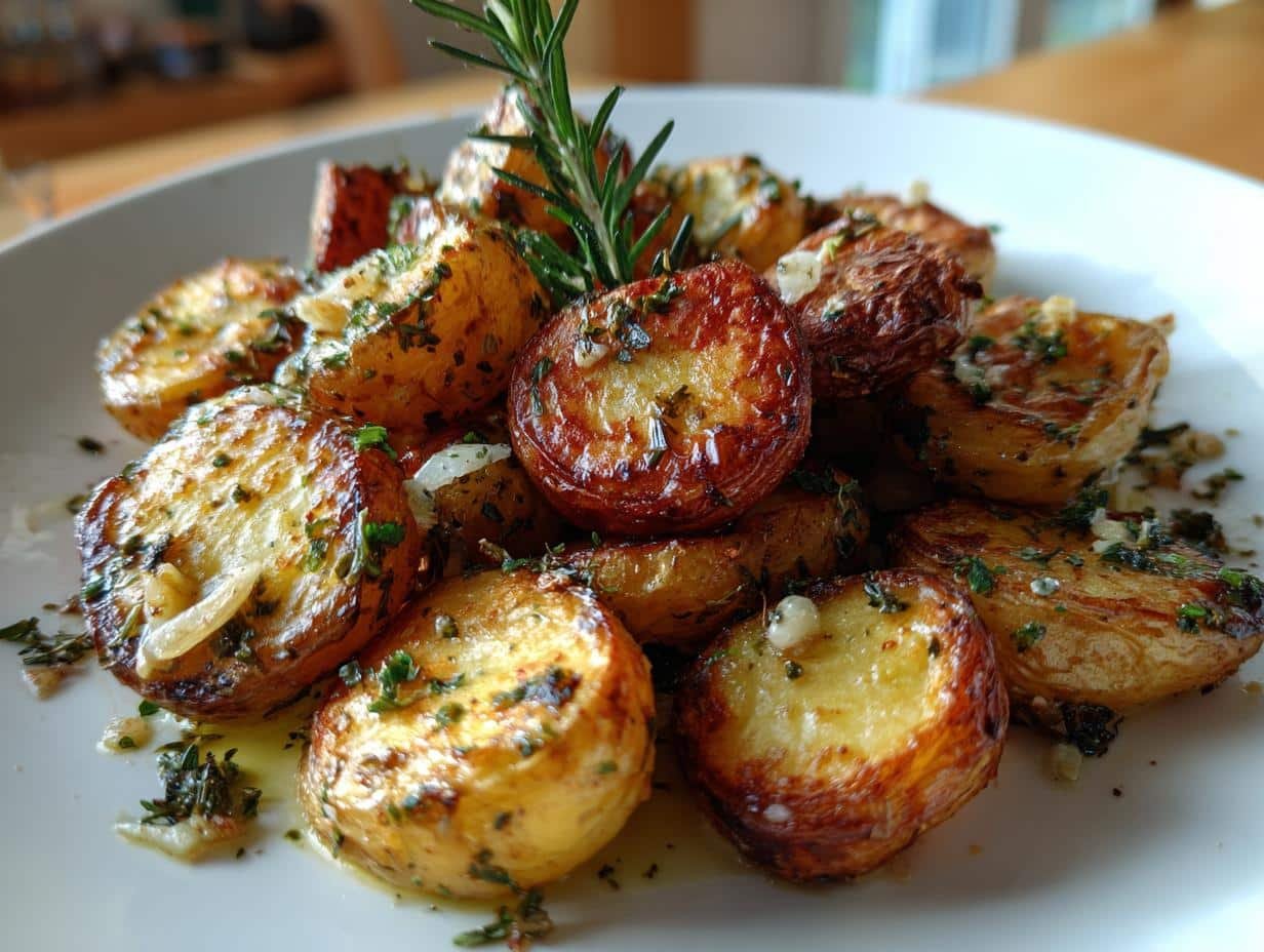 Irresistible Herb Roasted Baby Potatoes in 30 Minutes
