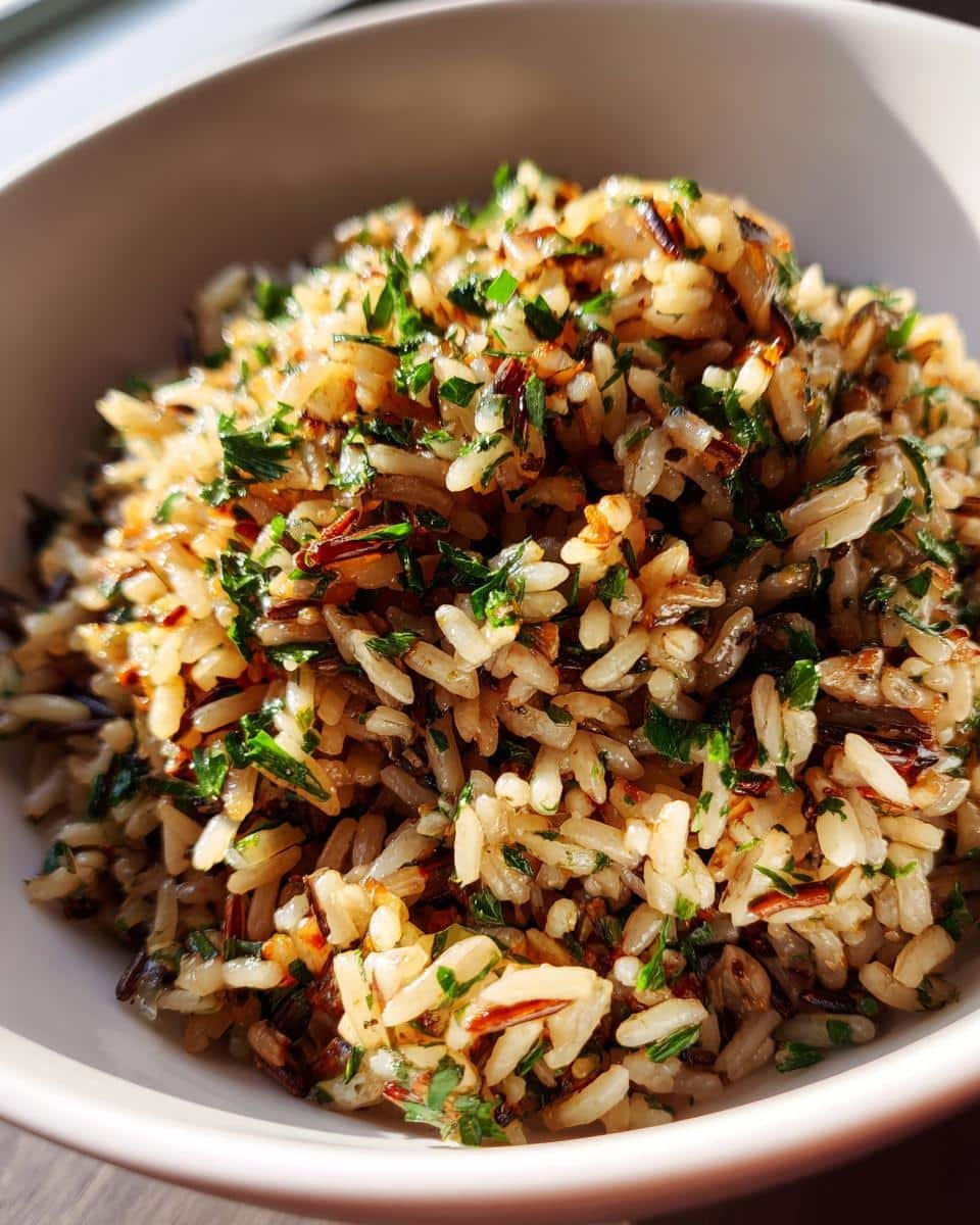 Herbed Wild Rice Pilaf - detail 1