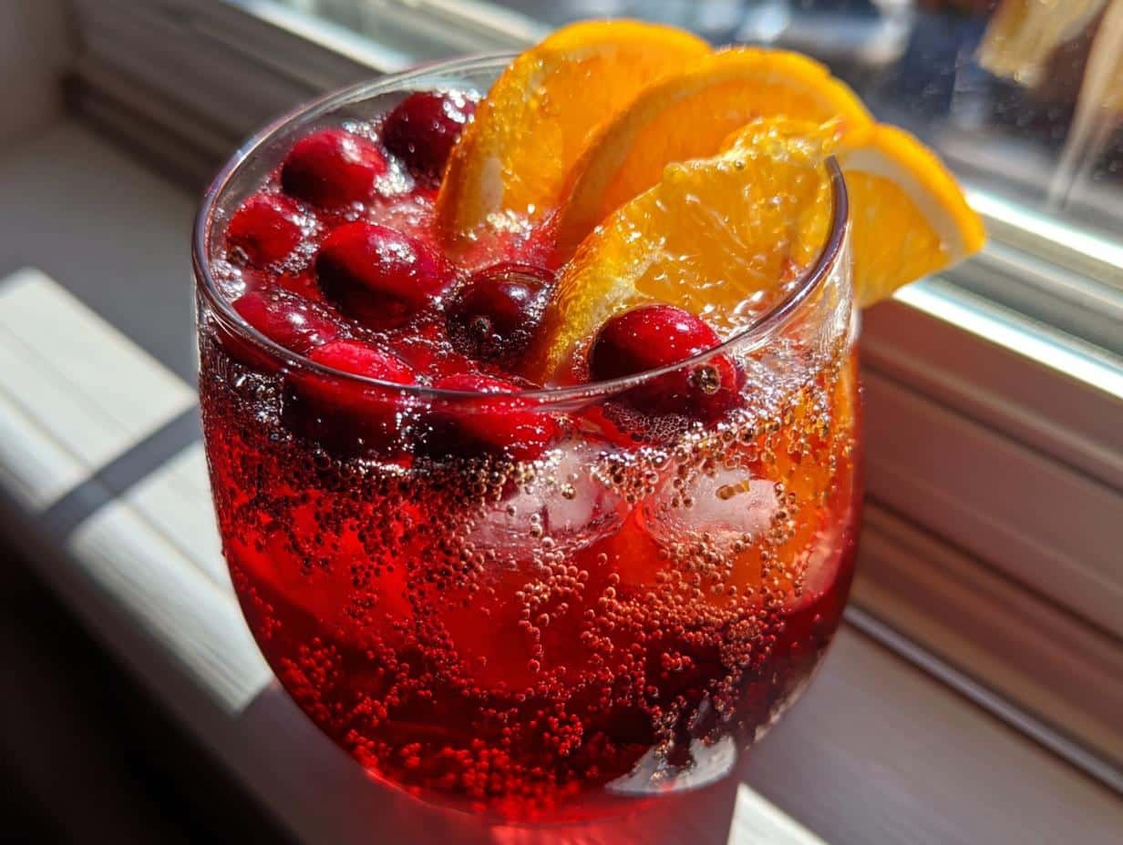 Holiday Punch (Cranberry Orange) - detail 1