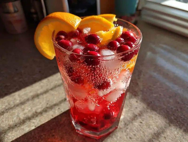 5-Ingredient Holiday Punch (Cranberry Orange) That Steals Every Party